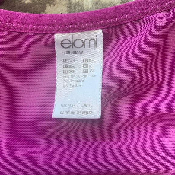 Elomi Bra.  Size 36 H.  Excellent condition.  Elastic in perfect condition - Picture 5 of 6